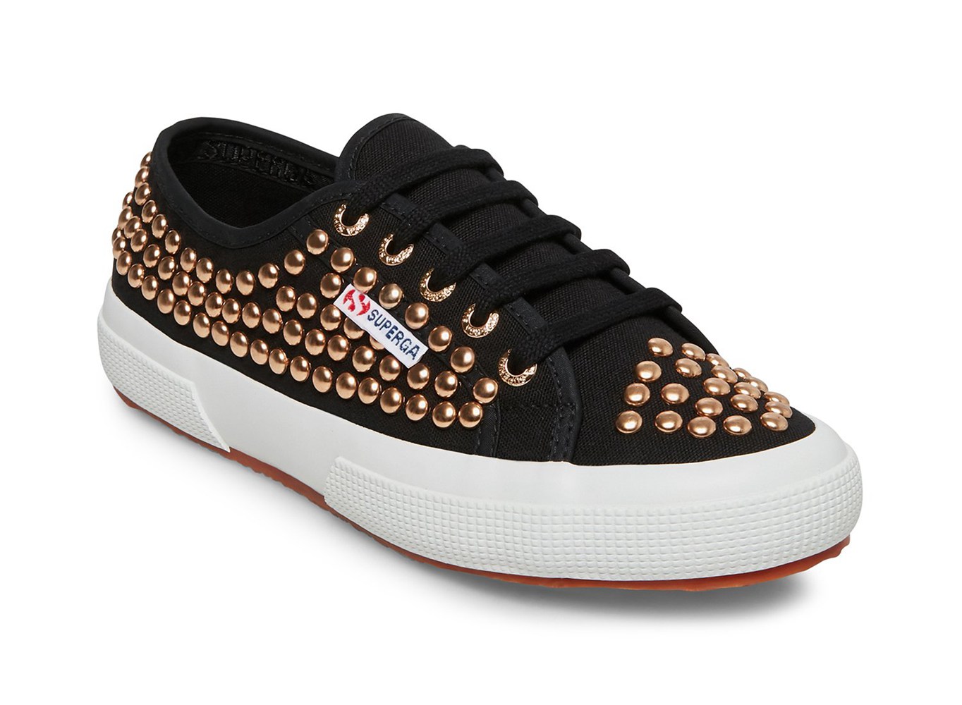 Superga Sneakers Womens - 2750 Cotstuds1w - Black - ADTWS2716